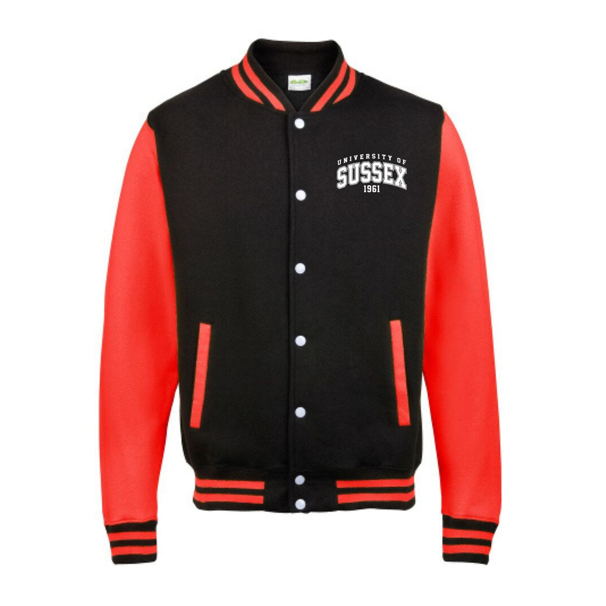 Varsity Jacket - White Artwork