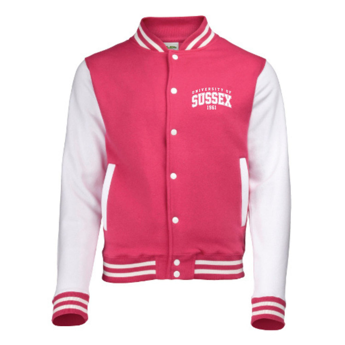 Varsity Jacket - White Artwork