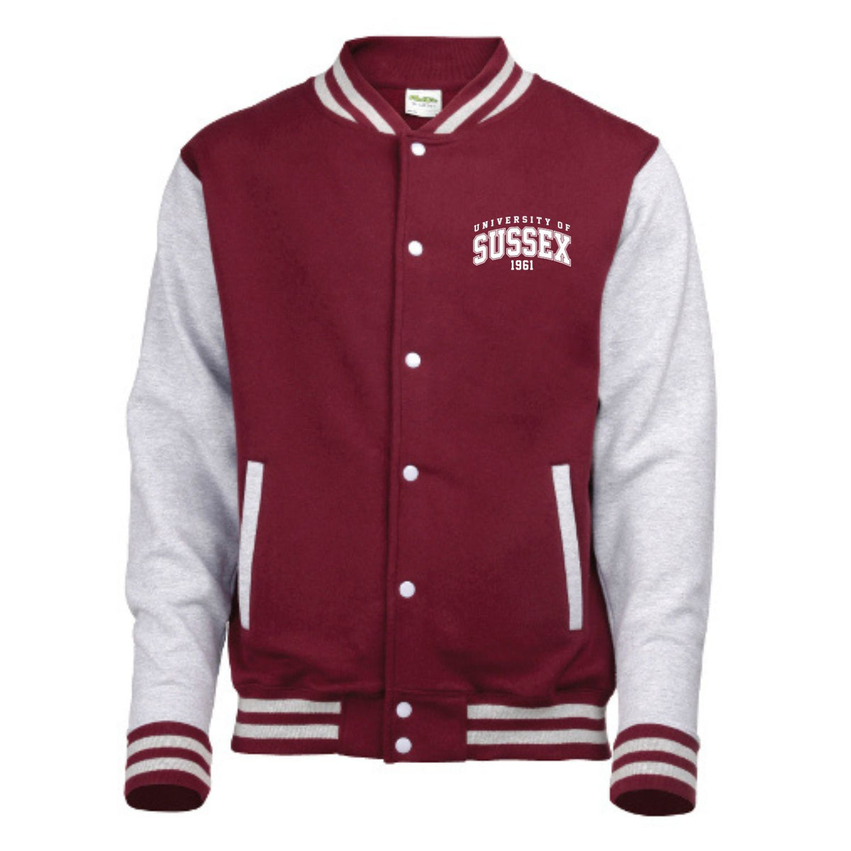 Varsity Jacket - White Artwork