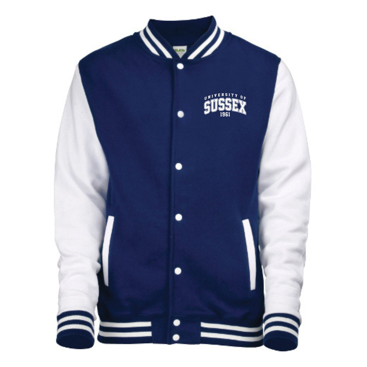 Varsity Jacket - White Artwork