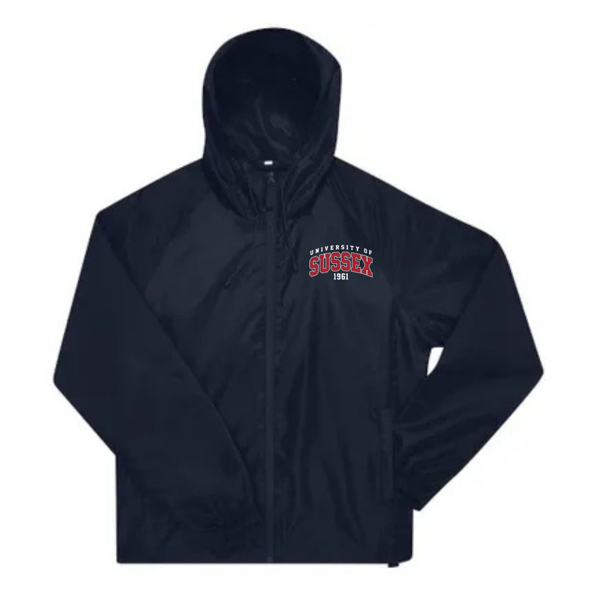 Embroidered Windbreaker - Red Artwork