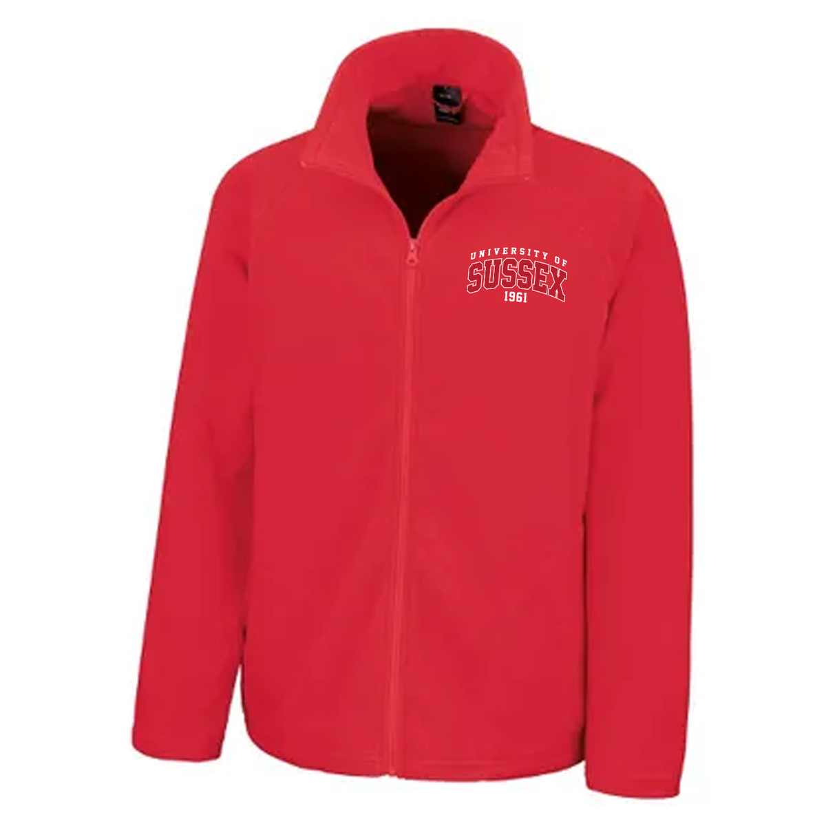 Full Zip Fleece - Red Artwork
