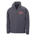 1/4 Zip Microfleece - Red Artwork