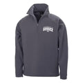 1/4 Zip Microfleece - White Artwork