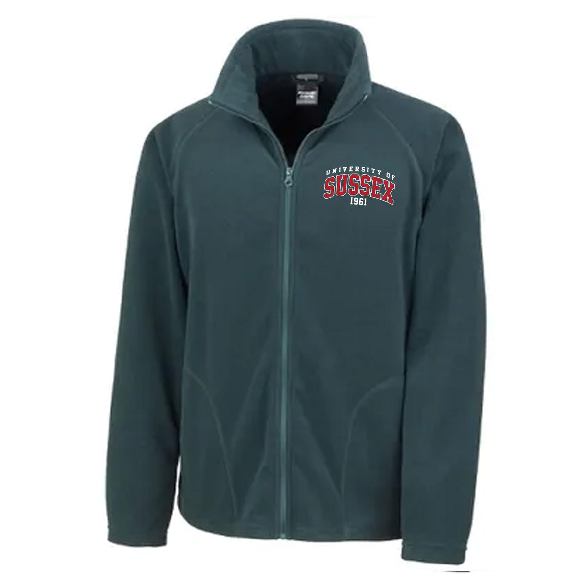 Full Zip Fleece - Red Artwork