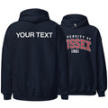 1961 Hoodie - Red Artwork w/ Personalisation