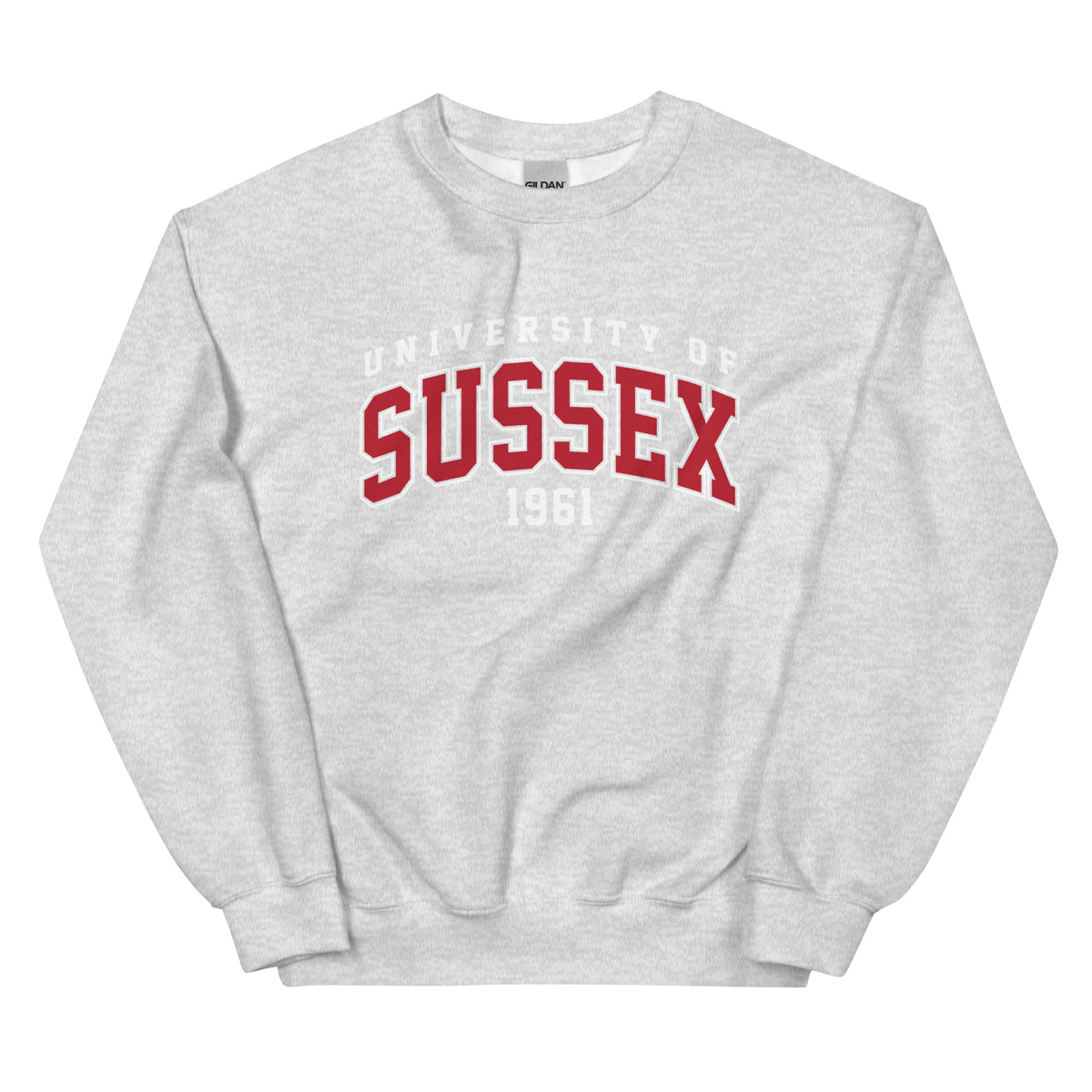 1961 Crew Neck Jumper - Red Artwork