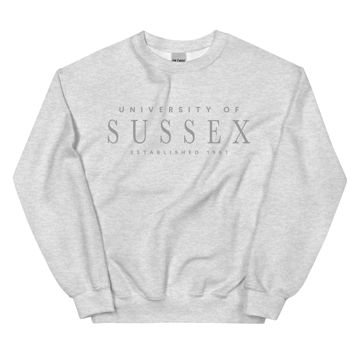 Embroidered Crew Neck