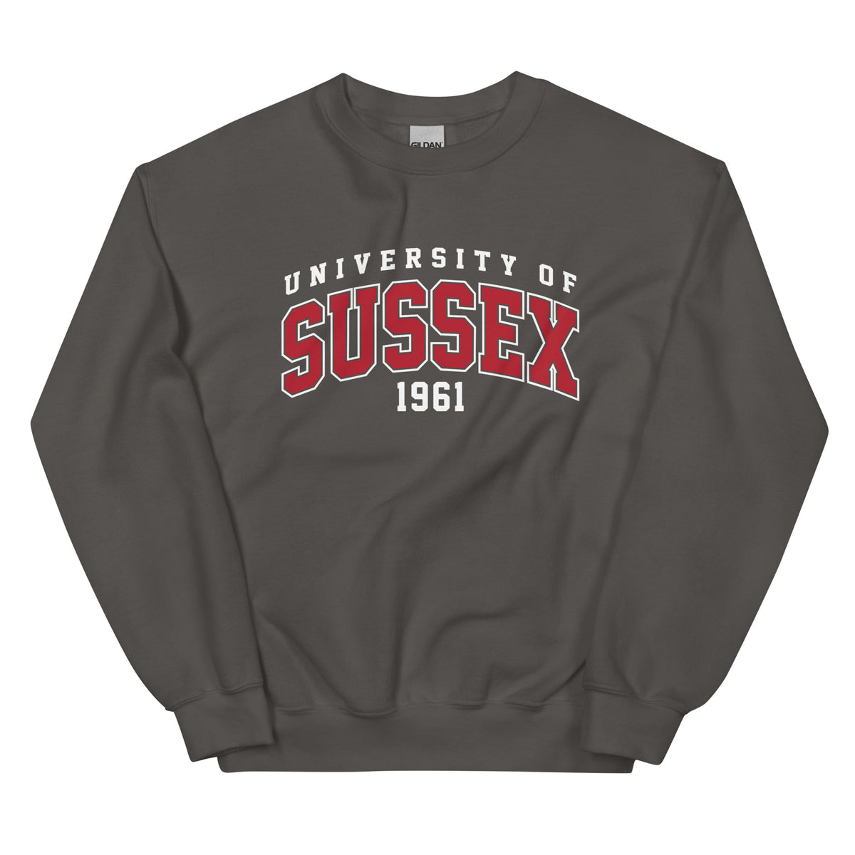 1961 Crew Neck Jumper - Red Artwork