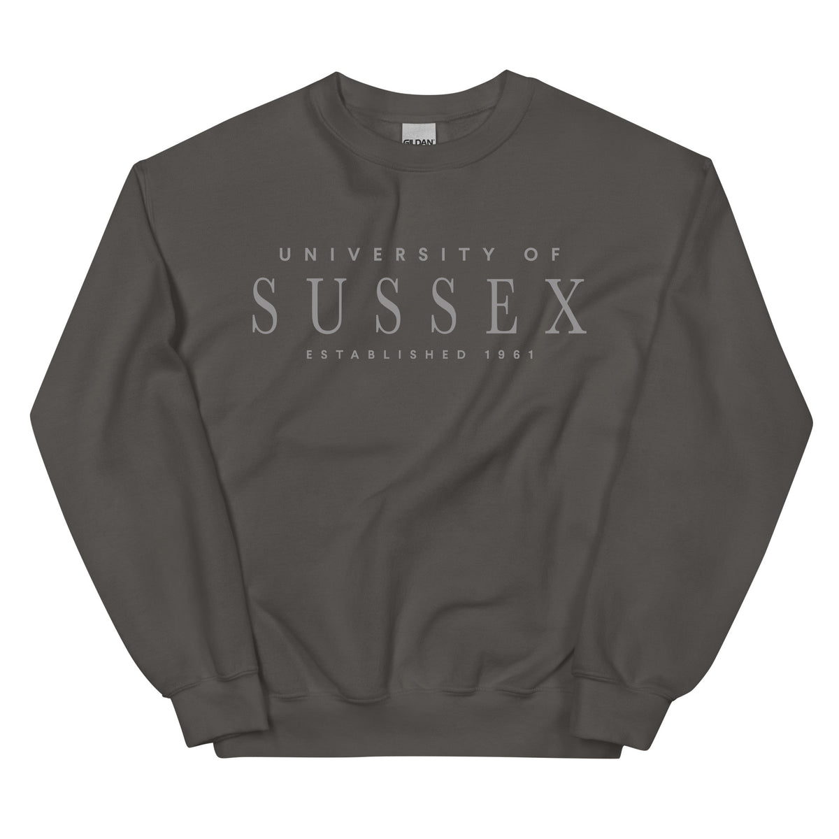 Embroidered Crew Neck