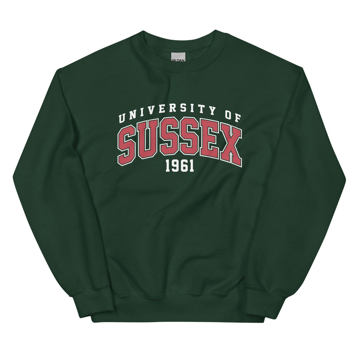 1961 Crew Neck Jumper - Red Artwork