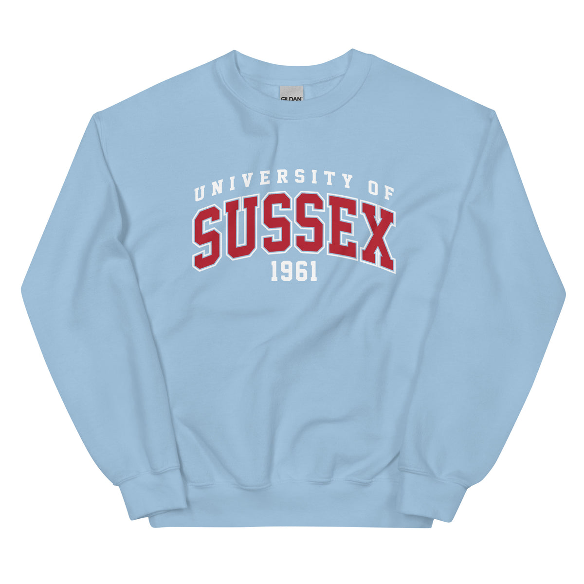 1961 Crew Neck Jumper - Red Artwork