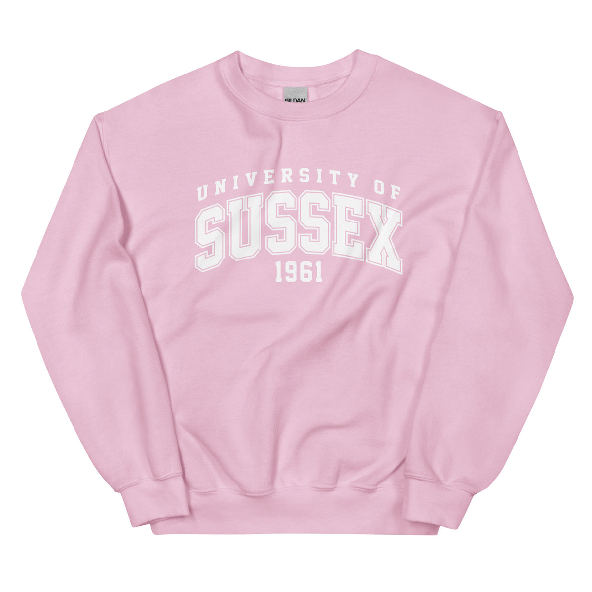 1961 Crew Neck Jumper - White Artwork