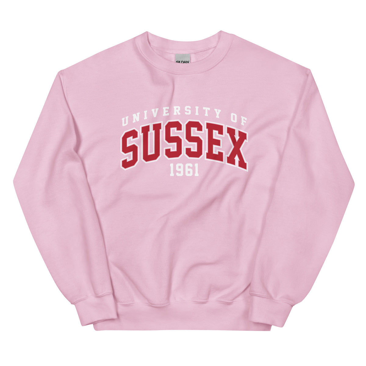 1961 Crew Neck Jumper - Red Artwork