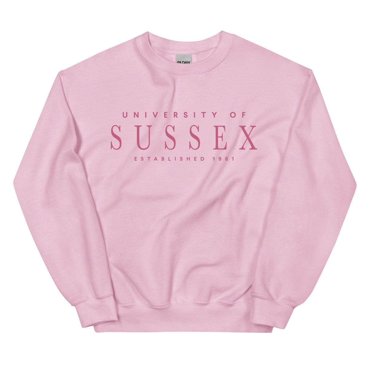 Embroidered Crew Neck