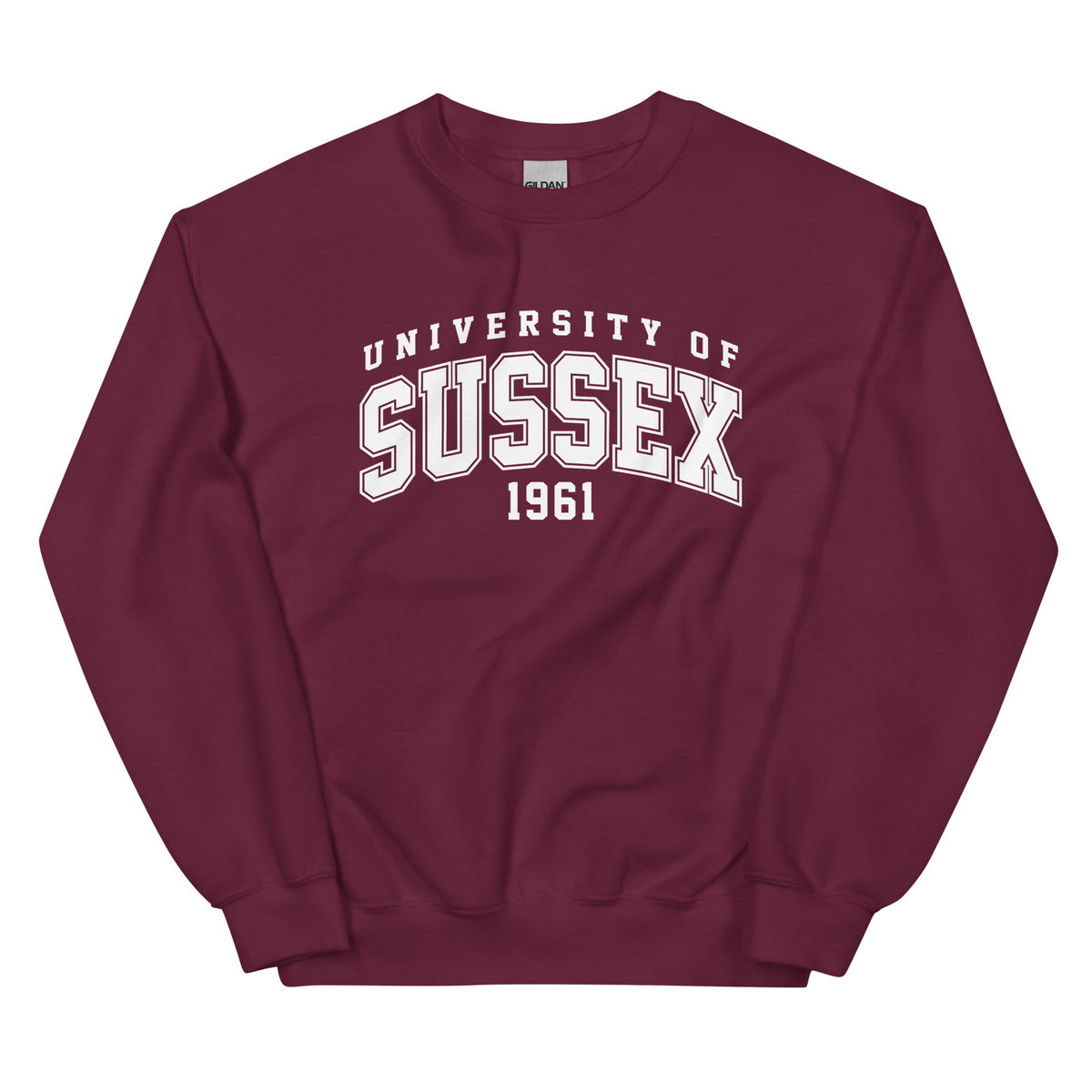 1961 Crew Neck Jumper - White Artwork