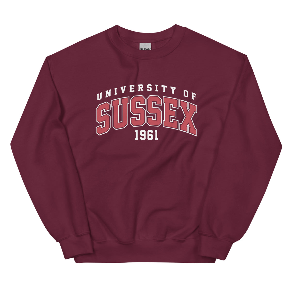1961 Crew Neck Jumper - Red Artwork