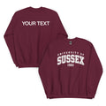 1961 Crew Neck Jumper - White Artwork w/ Personalisation