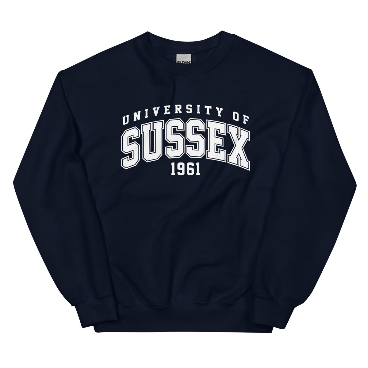 1961 Crew Neck Jumper - White Artwork