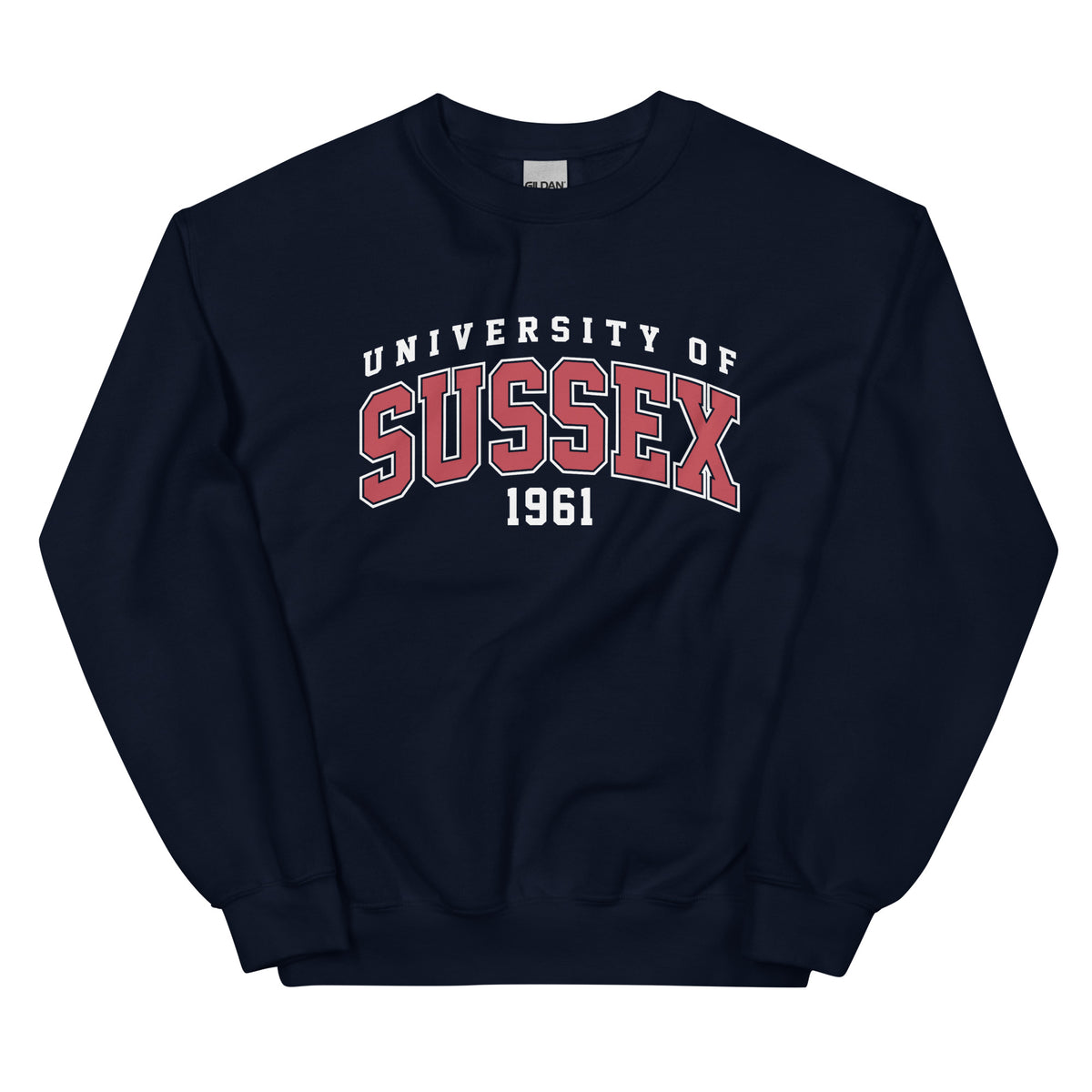 1961 Crew Neck Jumper - Red Artwork