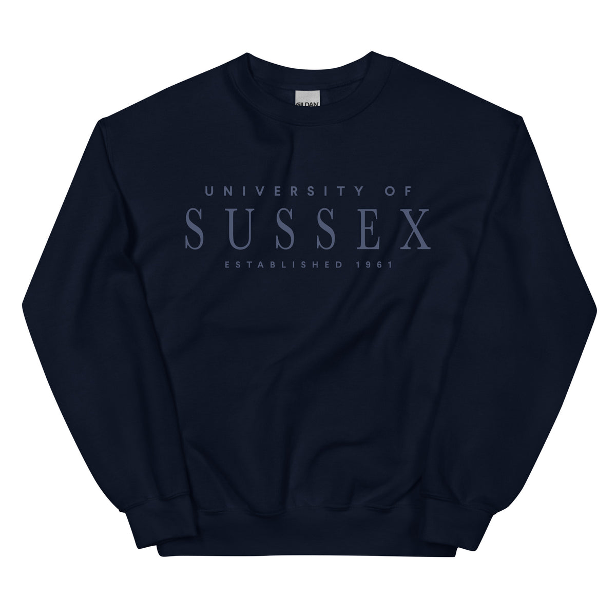Embroidered Crew Neck