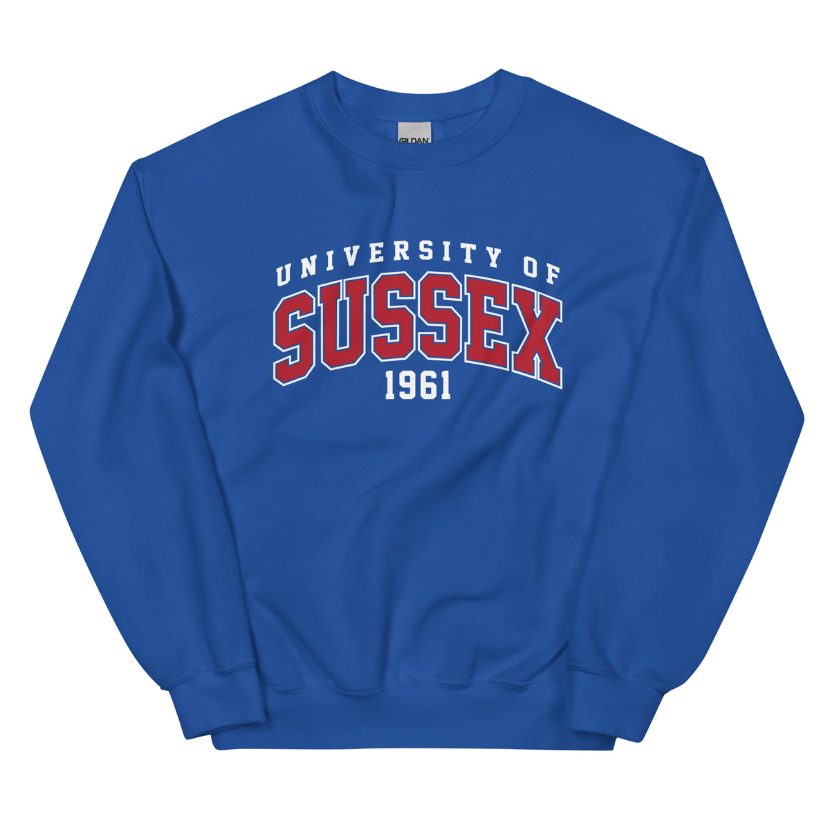 1961 Crew Neck Jumper - Red Artwork