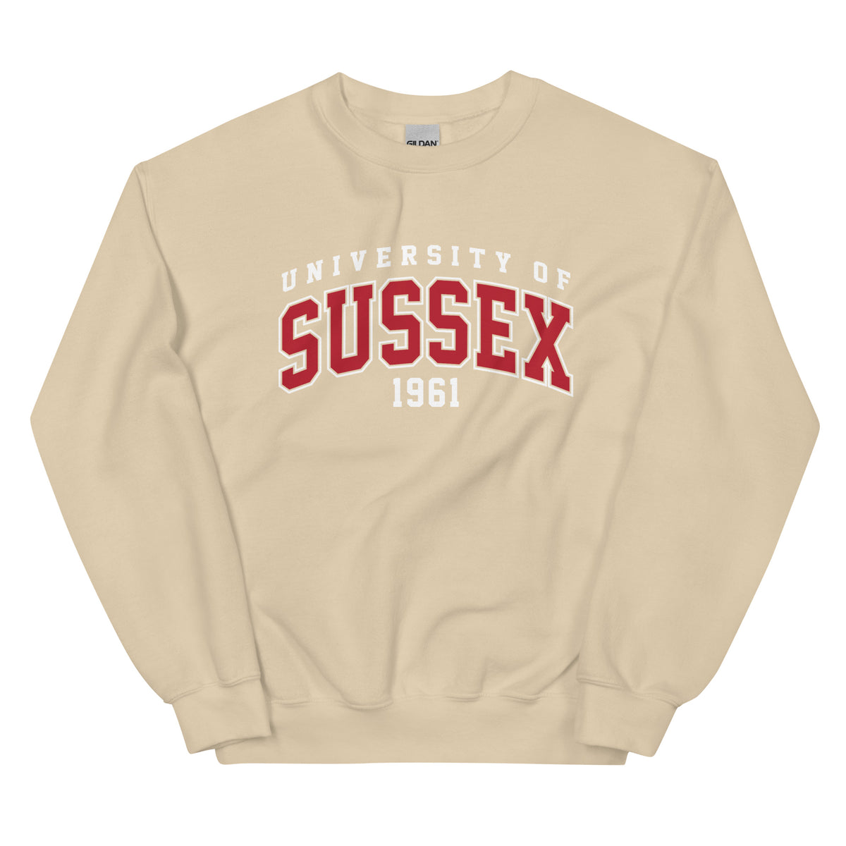 1961 Crew Neck Jumper - Red Artwork