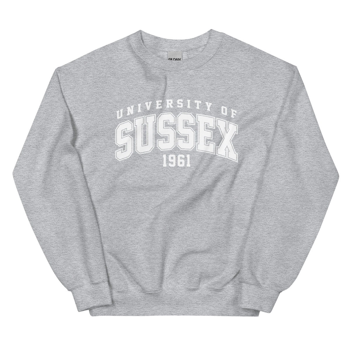 1961 Crew Neck Jumper - White Artwork