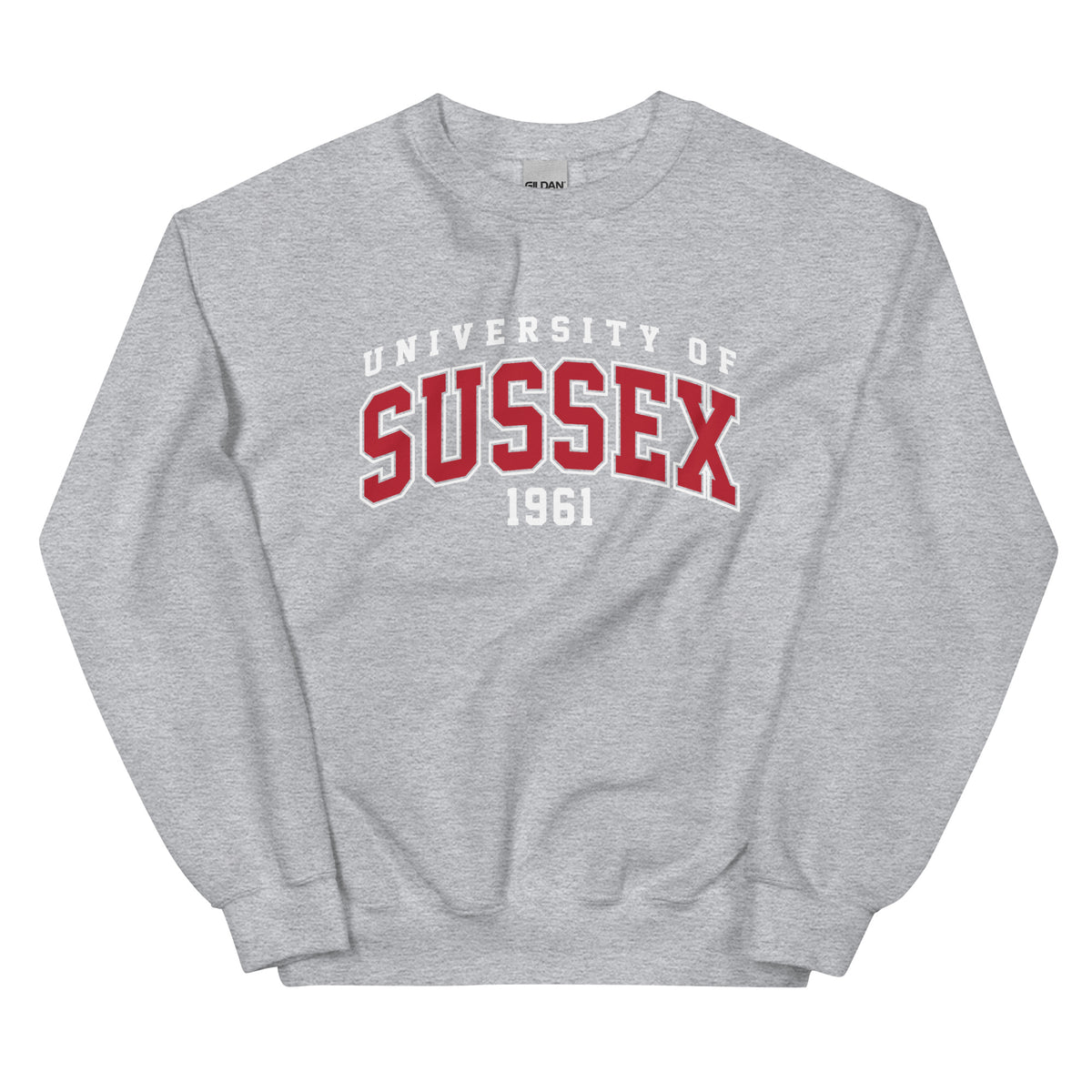 1961 Crew Neck Jumper - Red Artwork