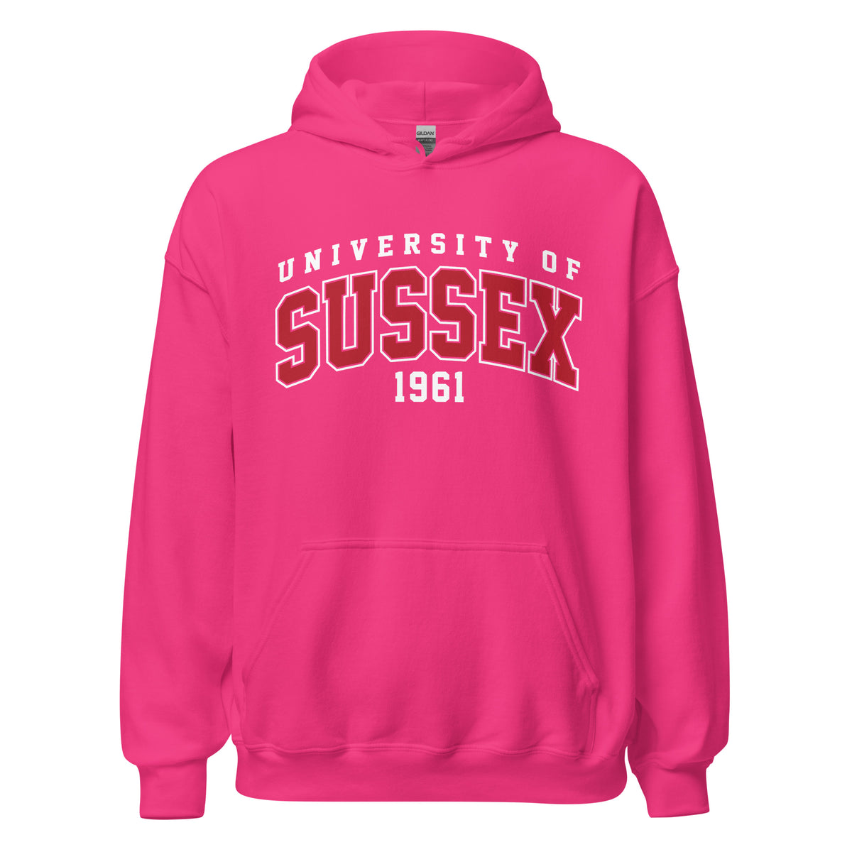 1961 Hoodie - Red Artwork