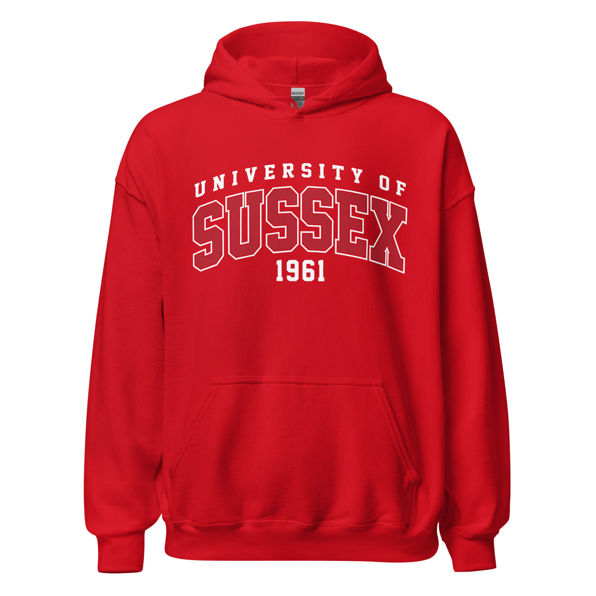 1961 Hoodie - Red Artwork