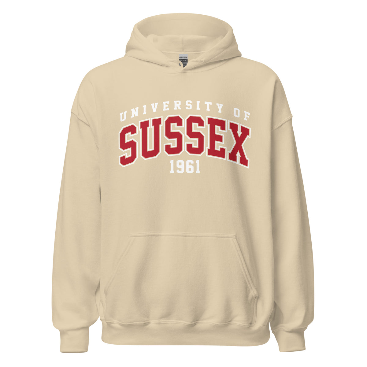 1961 Hoodie - Red Artwork